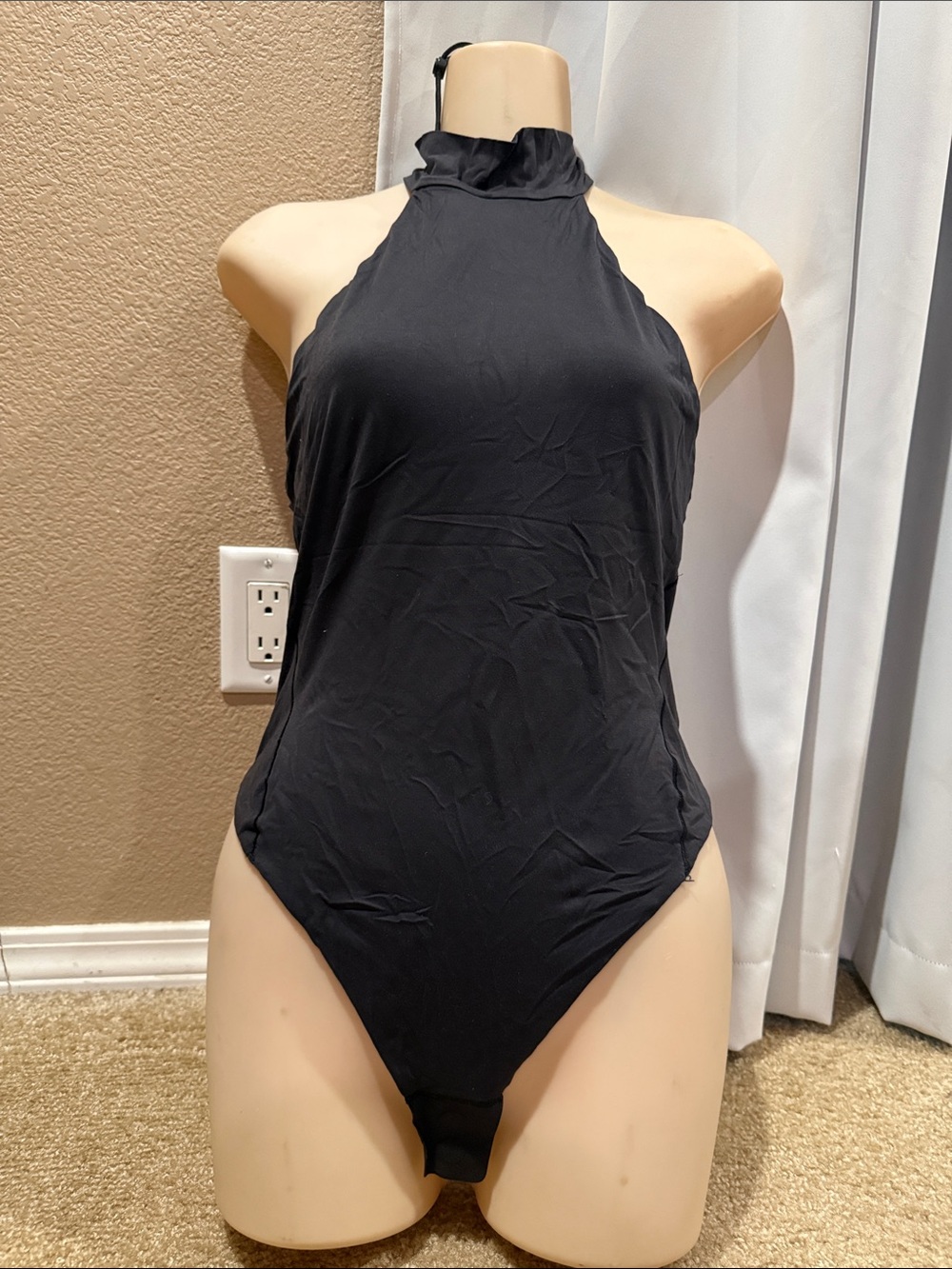 lululemon athletica Black High-Neck Bodysuit